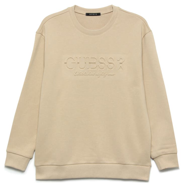 Guess Emboss Logo Sweat 品番 Guew Guess Women ゲス のレディース ファッション通販 Shoplist ショップリスト