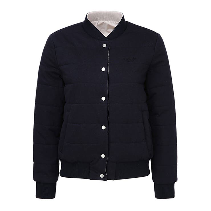 NVY | [GUESS] Reversible Padded Jumper | GUESS【WOMEN】