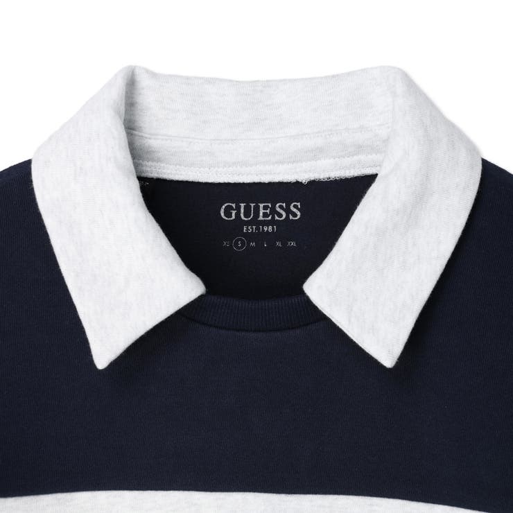 [GUESS] Logo Knit Shirt