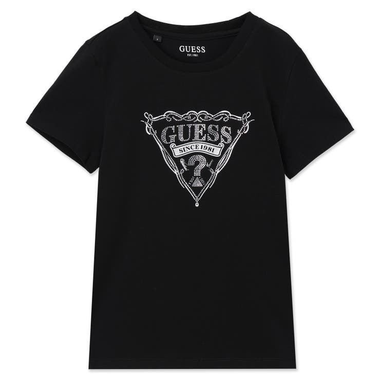 BLK | [GUESS] LADIES Tee | GUESS【WOMEN】