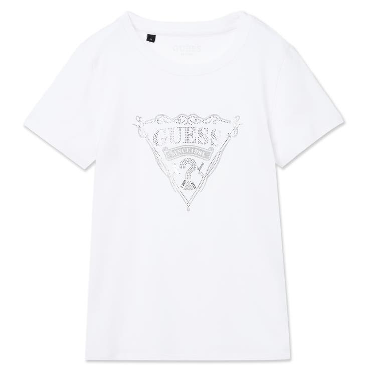 WHT | [GUESS] LADIES Tee | GUESS【WOMEN】