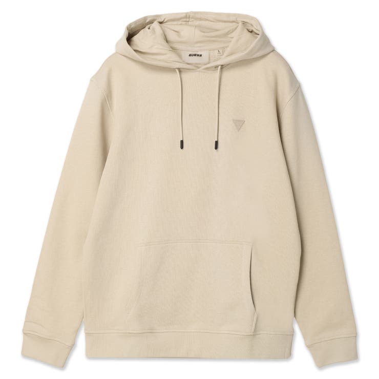 A90F | [GUESS] Logo Hooded Sweatshirt | GUESS【MEN】