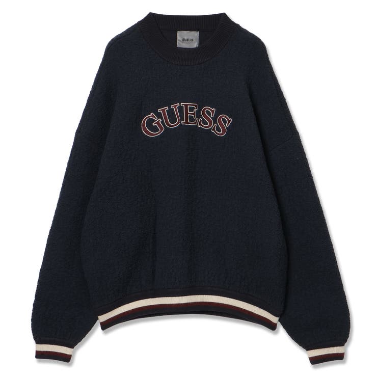 A73L | [GUESS] MACON Boucle Sweatshirt | GUESS【MEN】