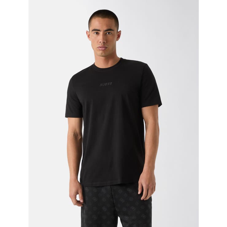 JBLK | [GUESS] AMBROGIO Tee Tシャツ ロゴTシャツ | GUESS【MEN】