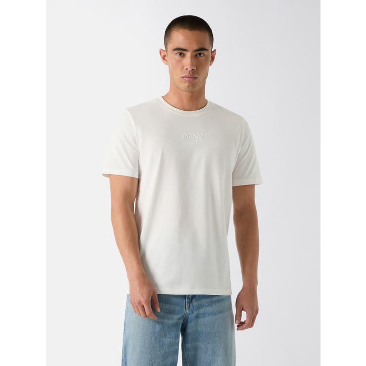 G018 | [GUESS] AMBROGIO Tee Tシャツ ロゴTシャツ | GUESS【MEN】