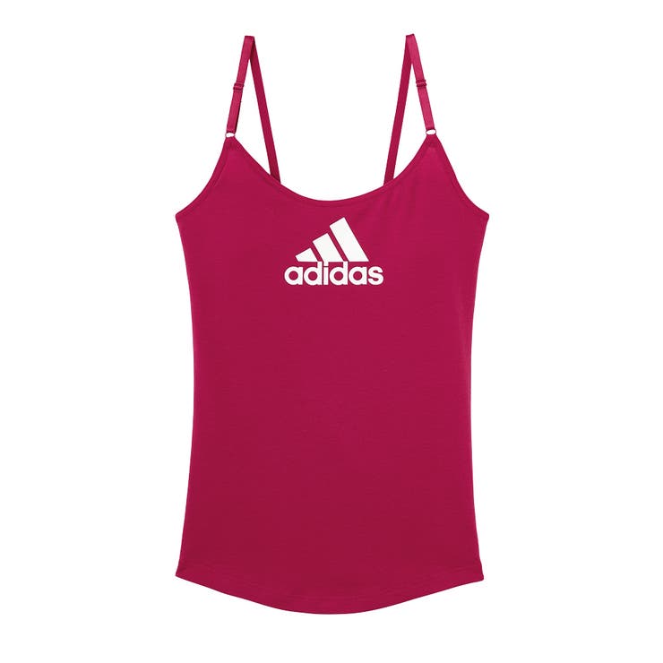 ダ－クピンク | グンゼ adidas ビッグロゴ ブラキャミソール AP5056 | GUNZE 