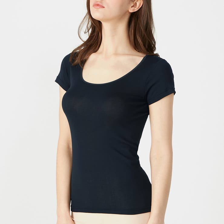 グンゼ COOLMAGICクールマジック汗取り付2分袖インナー | GUNZE  | 詳細画像3 