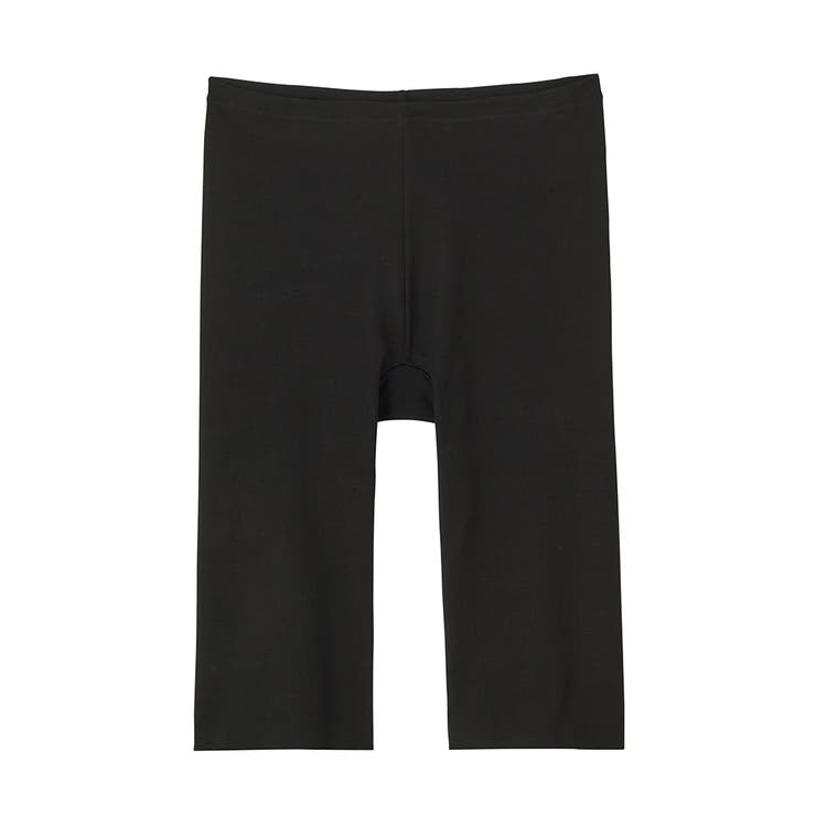 ブラック | グンゼ COOLMAGICクールマジック【素肌さらり】レギュラーショーツ(5分丈… | GUNZE 