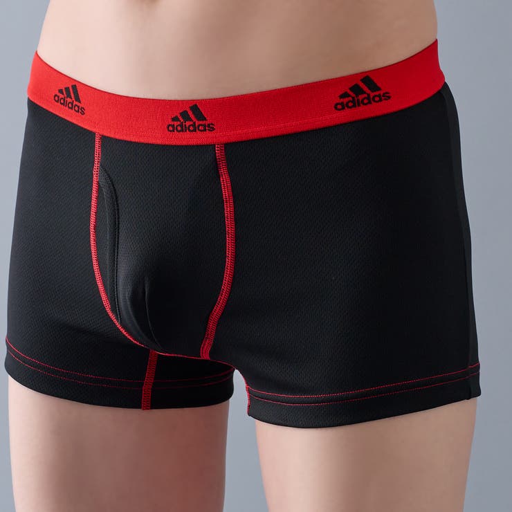 adidas/アディダス ワンポイントロゴ ボクサーパンツ 2枚組 adidas/アディダス ワンポイントロゴ ボクサーパンツ 2枚組
