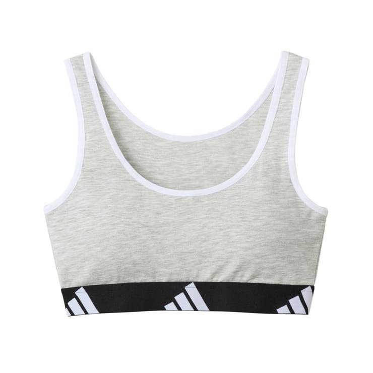 グレー | adidas/アディダス スポーツブラ 吸汗速乾 | GUNZE 