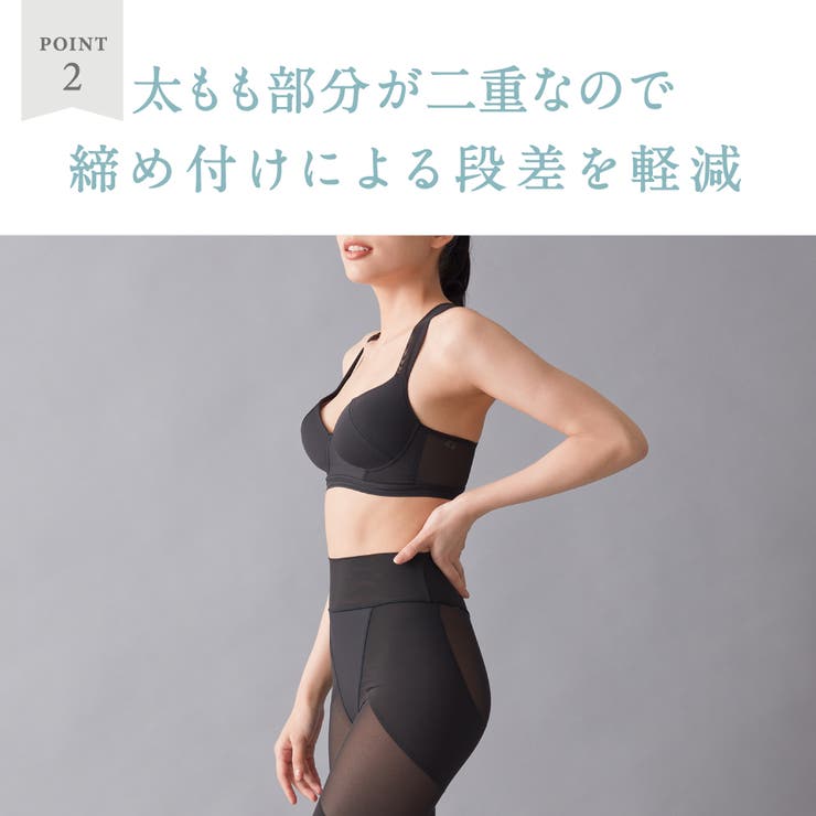 RIZAP/ライザップ ヒップシェイパー 美姿勢サポート パワーネットタイプ | GUNZE  | 詳細画像3