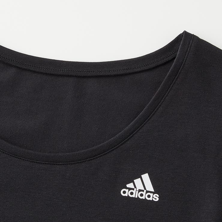 adidas(アディダス)半袖シャツ綿混吸汗速乾フレンチ袖AP6652 | GUNZE  | 詳細画像4 