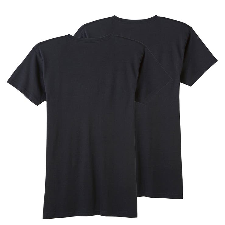 ADIDASアディダスVネックTシャツ(2枚組)[品番：GNZU0000509