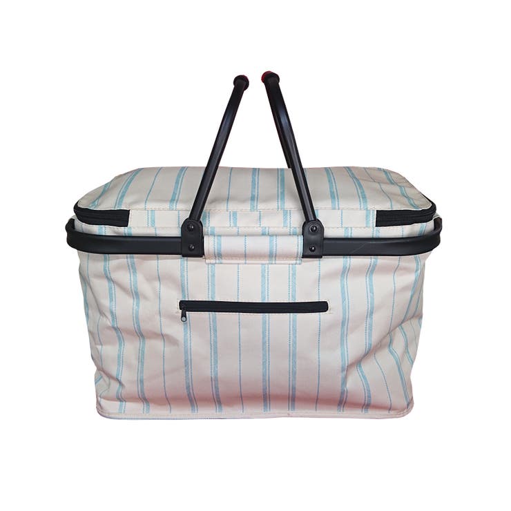 ストライプと手書きイラストが大人可愛い デジュネ クーラーバスケット ワイド 品番 Abth Habiter アビテ のレディースファッション通販 Shoplist ショップリスト