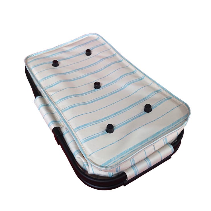 ストライプと手書きイラストが大人可愛い デジュネ クーラーバスケット ワイド 品番 Abth Habiter アビテ のレディースファッション通販 Shoplist ショップリスト