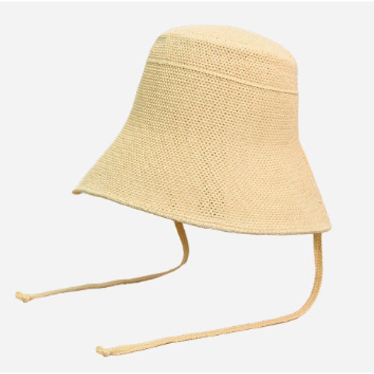 ベージュ | 麦わら帽子 レディース UV帽子 夏 つば広 日焼け防止 | HAMOONDE