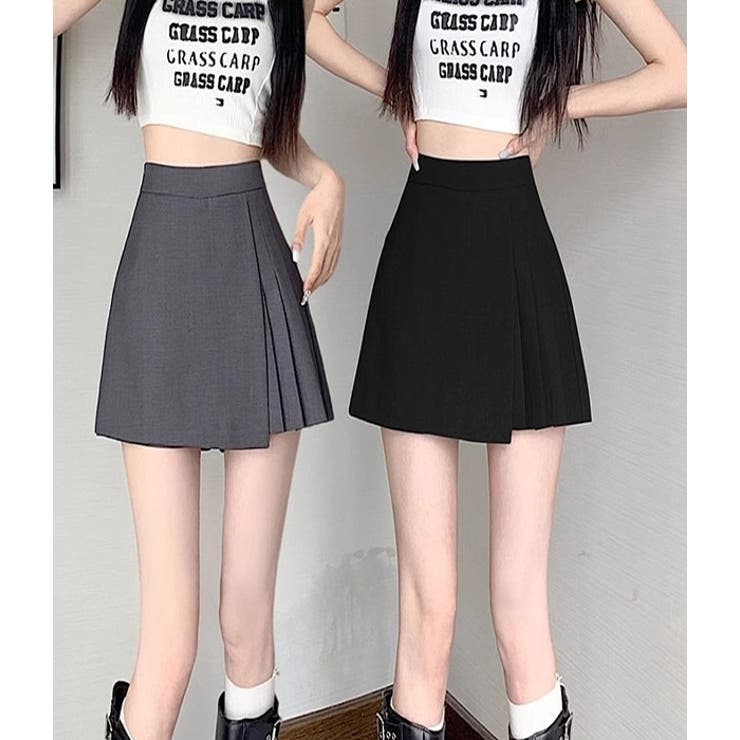 スカート風ショートパンツ レディース 韓国風 ハイウエスト 美脚 | HAMOONDE | 詳細画像4 