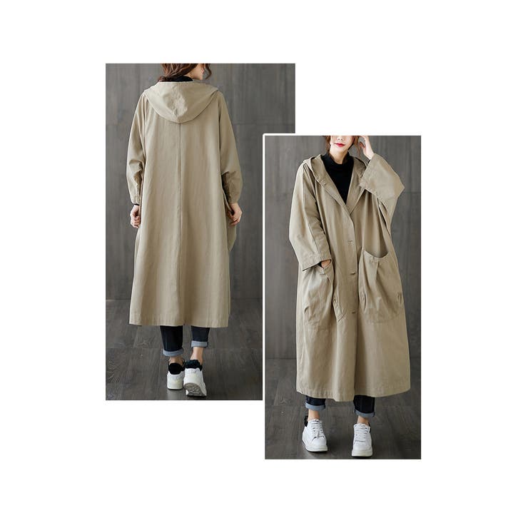 コート パーカー アウター 品番 Hnaw Hanahana ハナハナ のレディースファッション通販 Shoplist ショップリスト