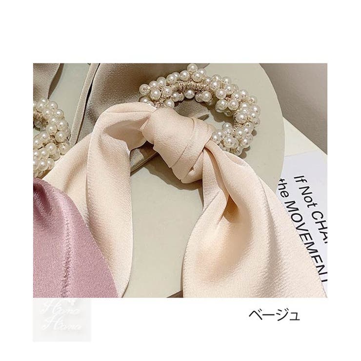 ヘアアクセ ヘアゴム リボンヘアアクセ[品番：HNAW0002544