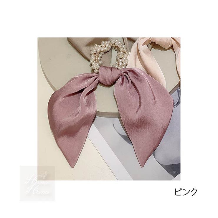 ヘアアクセ ヘアゴム リボンヘアアクセ[品番：HNAW0002544