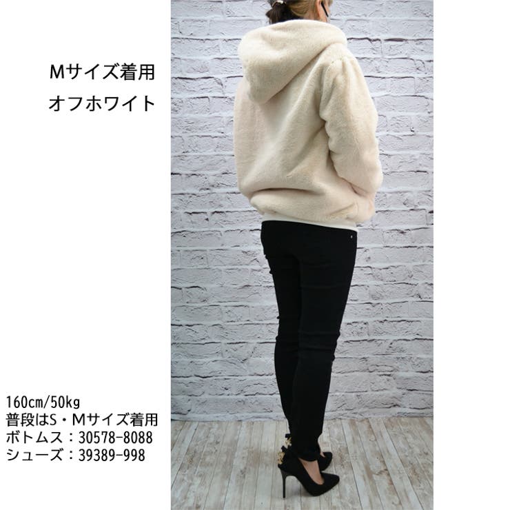 ボアコート ボアパーカー レディース[品番：HNAW0002633]｜HANAHANA