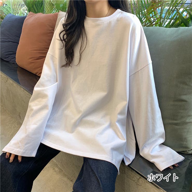 カットソー Tシャツ 肩落ちワイドプルオーバー[品番