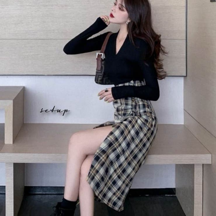 セットアップ スカート ロングスカート 品番 Hnaw Hanahana ハナハナ のレディースファッション通販 Shoplist ショップリスト