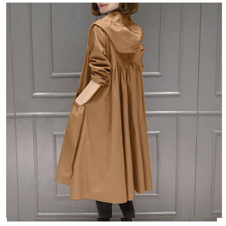 ジャケット ロング丈 薄手ジャケット[品番：HNAW0002864]｜HANAHANA