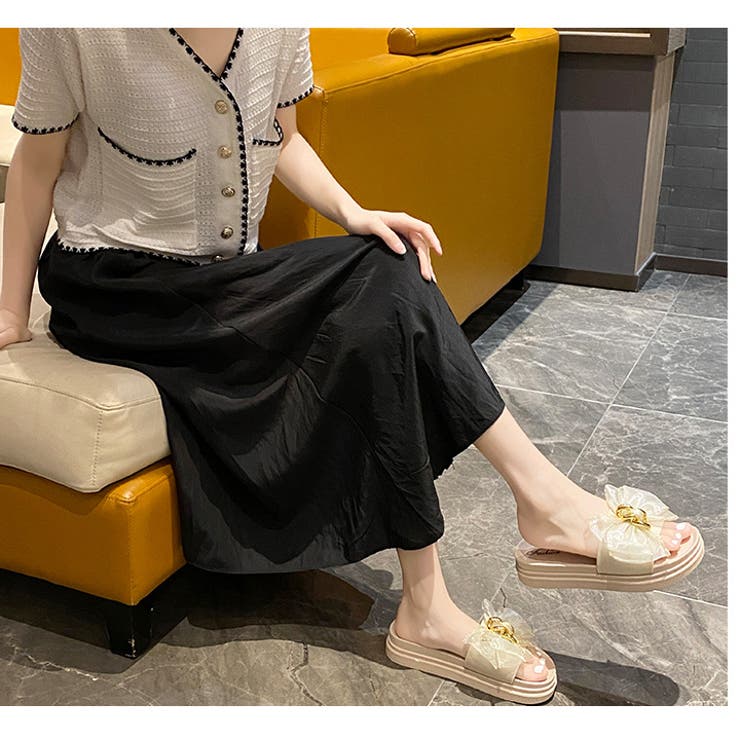 DIANA&chayコラボ グログラン＆パナマ リボンサンダル ダイアナ新作