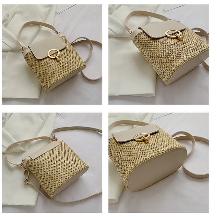 ショルダーバッグ カゴバッグ バケツ型 | HANAHANA | 詳細画像3 