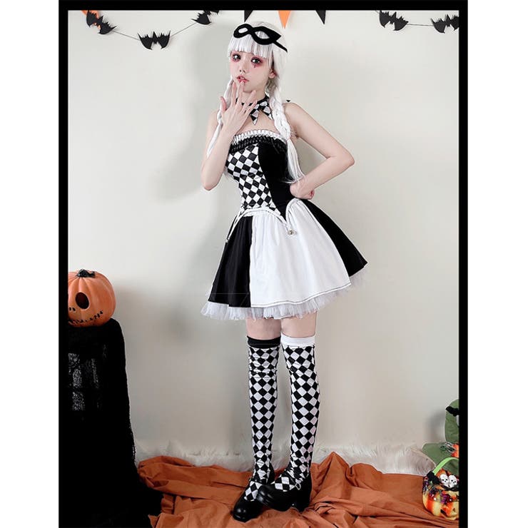 ハロウィン コスプレ ピエロ[品番：HNAW0003626]｜HANAHANA（ハナハナ