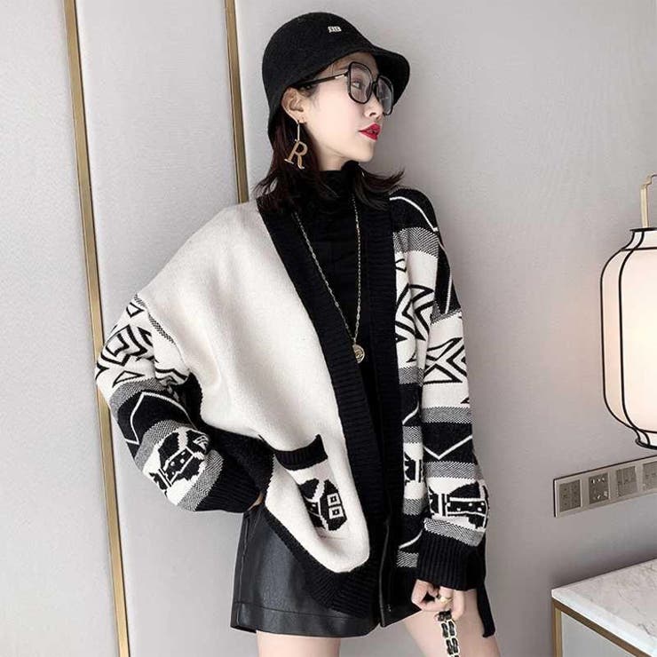 ニット カーディガン レディース[品番：HNAW0003602]｜HANAHANA（ハナハナ ）のレディースファッション通販｜SHOPLIST（ショップリスト）