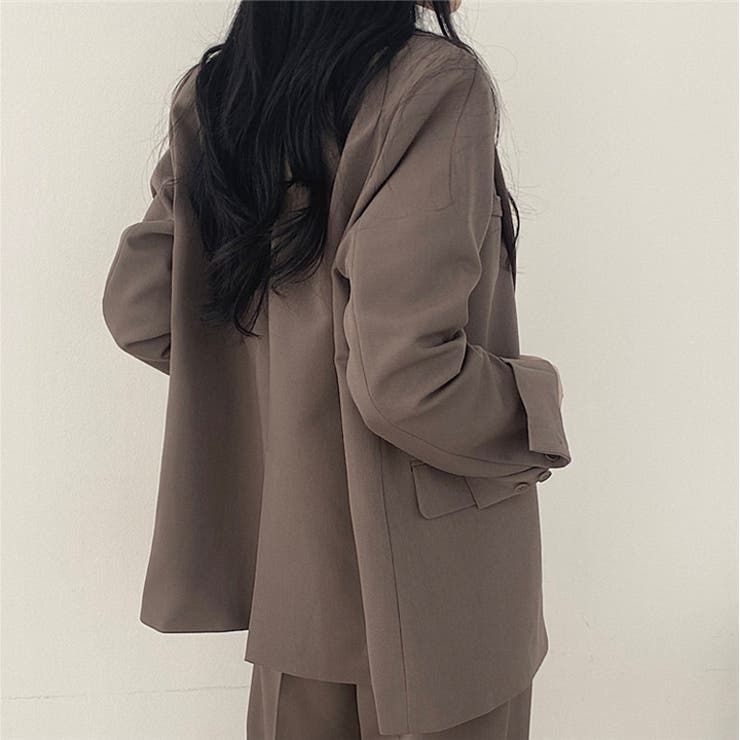 セットアップ スーツ パンツスーツ[品番：HNAW0003785