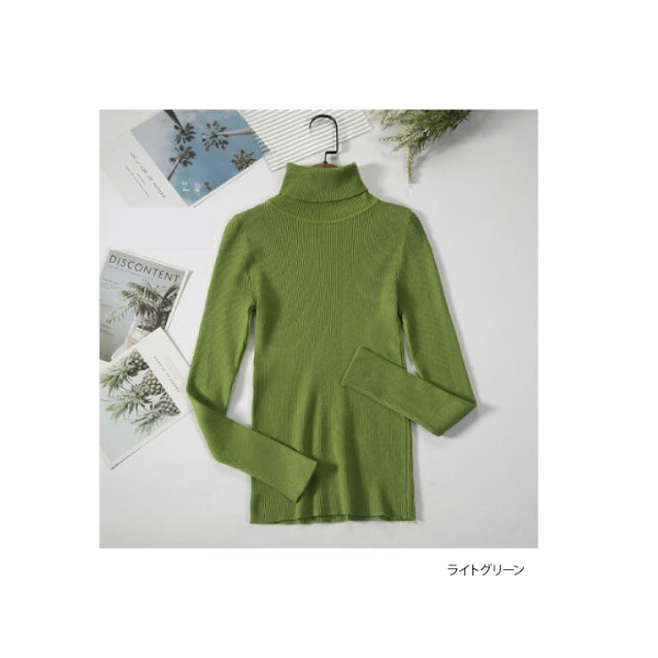 PLEATS PLEASE 長袖タートルネック 3 ダークグリーン PLEATS PLEASE 長袖タートルネック 3 ダークグリーン