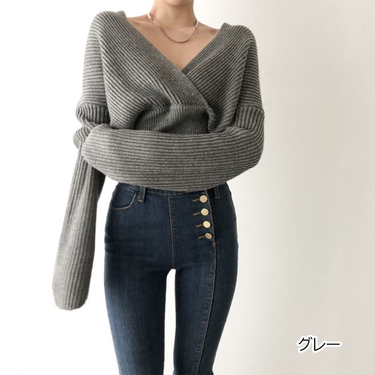 hAnA　ヴィンテージトップス　ニット ニット トップス セーター[品番：HNAW0003822]｜HANAHANA（ハナハナ