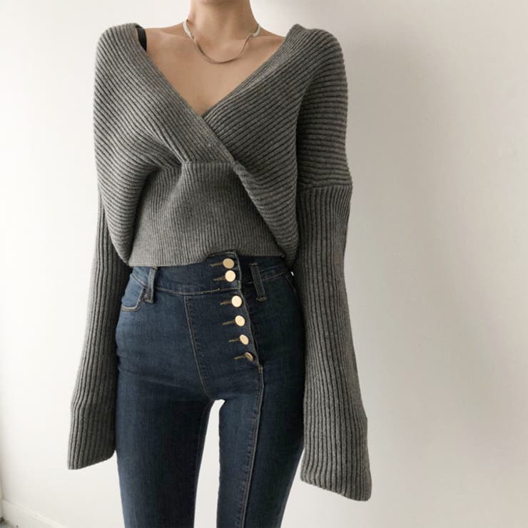 ニット トップス セーター[品番：HNAW0003822]｜HANAHANA（ハナハナ