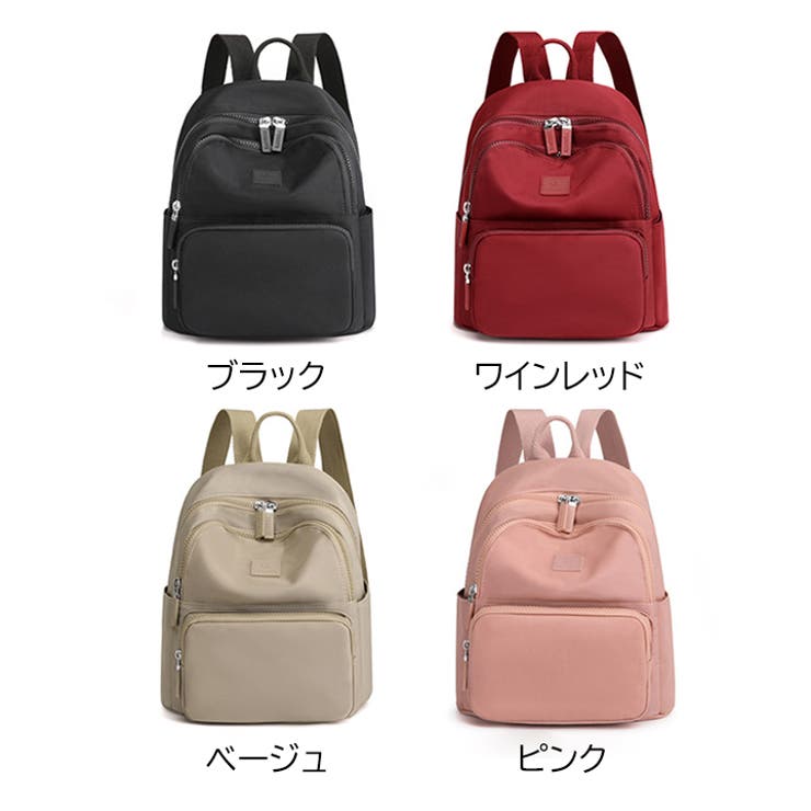 リュック　ワインレッド ブルーブルーエ　夏秋 リュック ワインレッド ブルーブルーエ