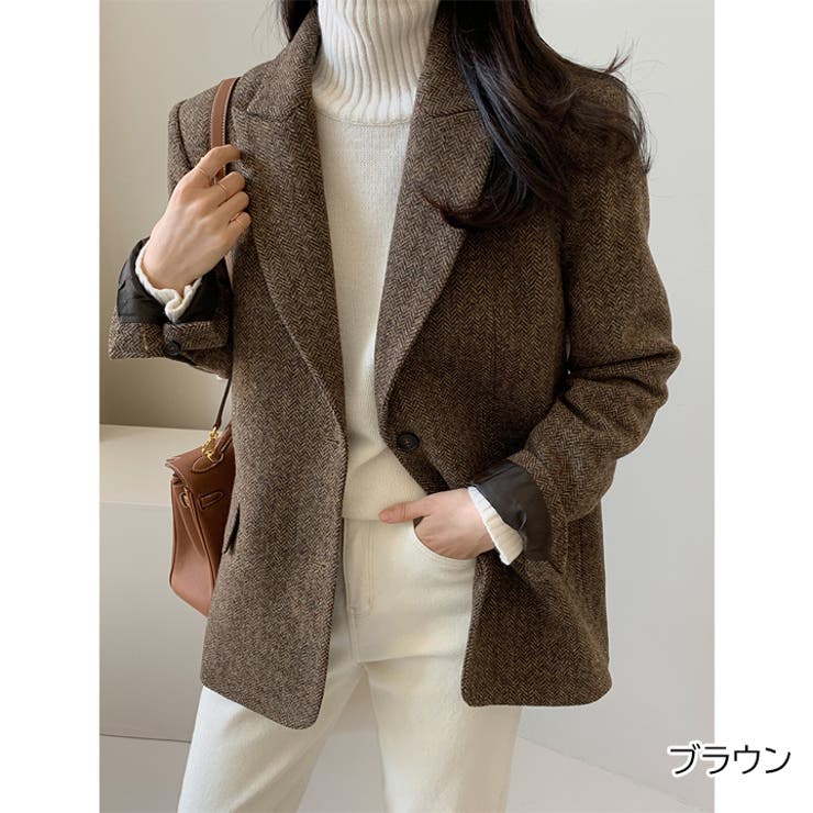 期間限定のお買い得商品 ジャケット アウター[品番：HNAW0003923 テーラードジャケット ジャケット・アウター