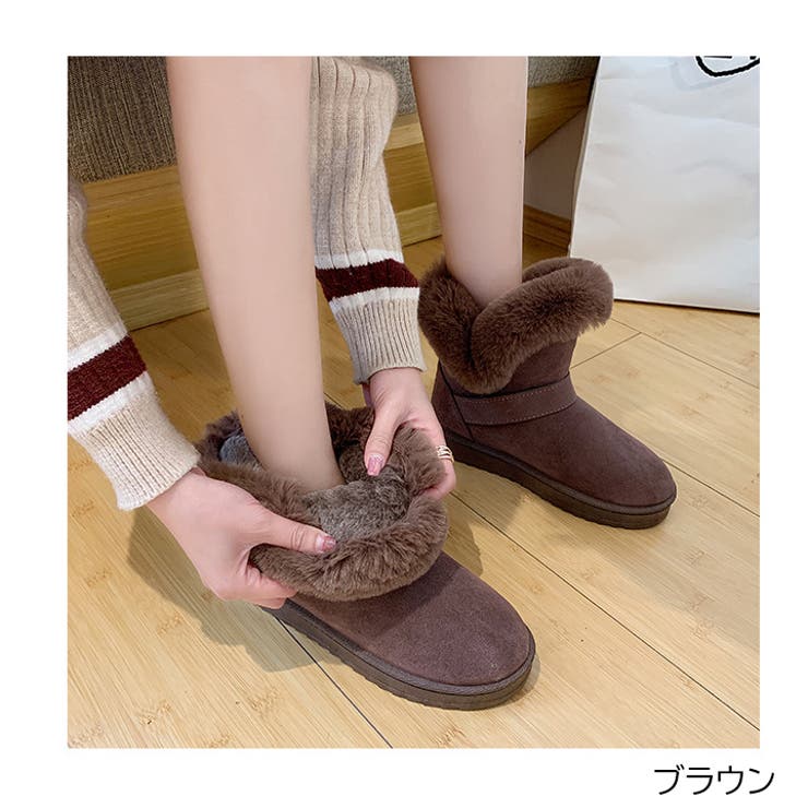 ムートンブーツ レディース ショートブーツ