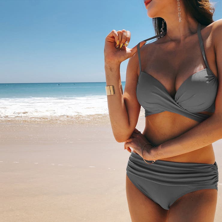 グレー系 | レディース 水着 ビキニ | HANAHANA