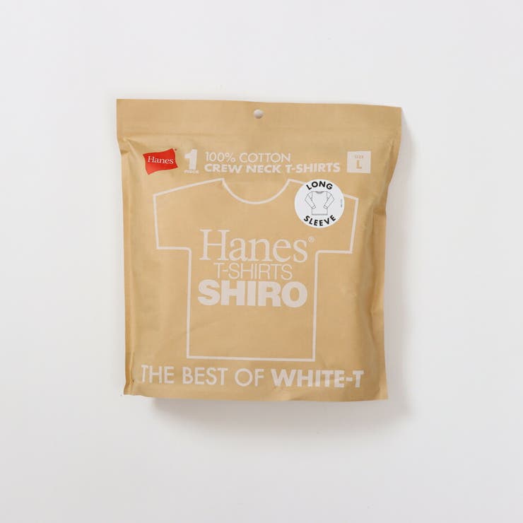 ユニセックス ヘインズ  SHIRO クルーネロングスリーブT | hanes | 詳細画像7 