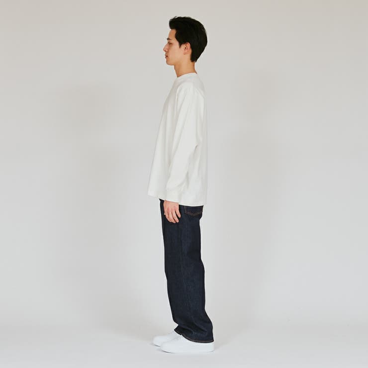 ユニセックス ヘインズ  SHIRO クルーネロングスリーブT | hanes | 詳細画像3 