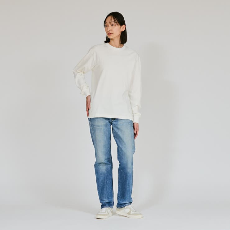 ユニセックス ヘインズ  SHIRO クルーネロングスリーブT | hanes | 詳細画像8 