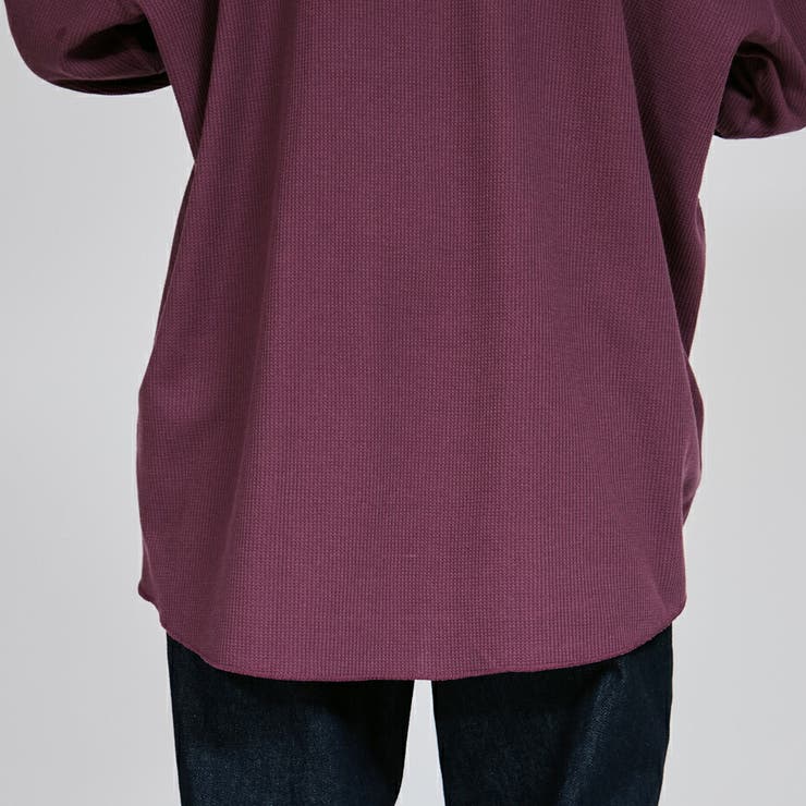 ウィメンズ Hanes ワッフルヘンリーネックロングスリーブT | hanes | 詳細画像6 