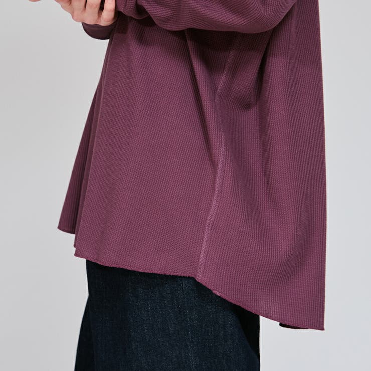 ウィメンズ Hanes ワッフルヘンリーネックロングスリーブT | hanes | 詳細画像7 