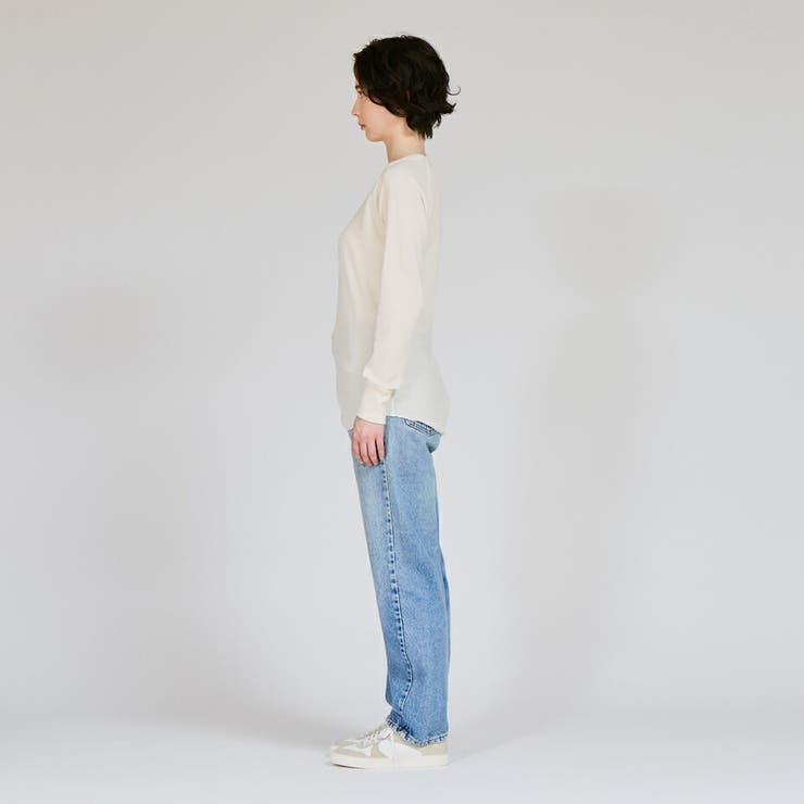 ウィメンズ Hanes ワッフルクルーロングスリーブT HW4-C501 | hanes | 詳細画像3 