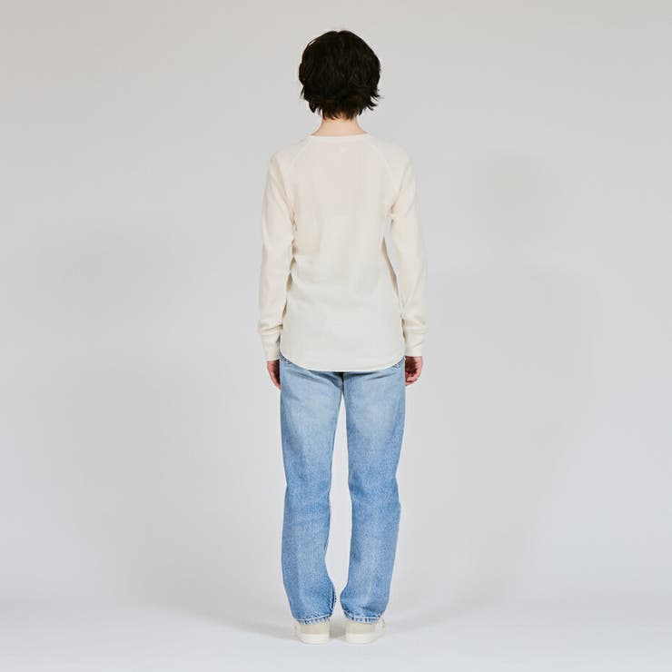 ウィメンズ Hanes ワッフルクルーロングスリーブT HW4-C501 | hanes | 詳細画像4 