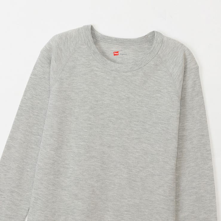 ウィメンズ Hanes ワッフルクルーロングスリーブT HW4-C501 | hanes | 詳細画像10 