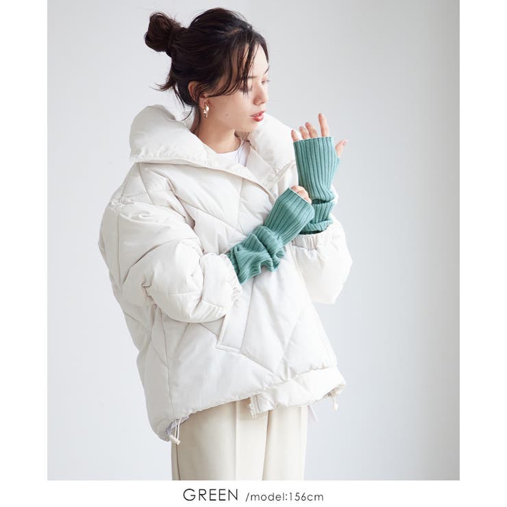 手元からおしゃれを始める。リブニットアームウォーマー アームウォーマー | HAPPY急便 by VERITA.JP | 詳細画像15 