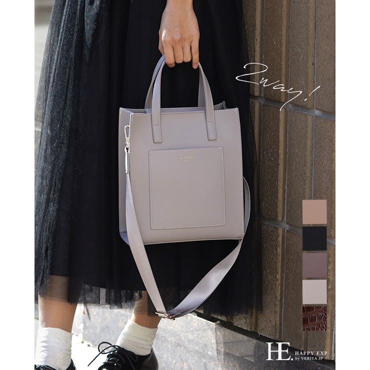 2WAYトートバッグ トート ショルダー[品番：HPXW0002357]｜HAPPY